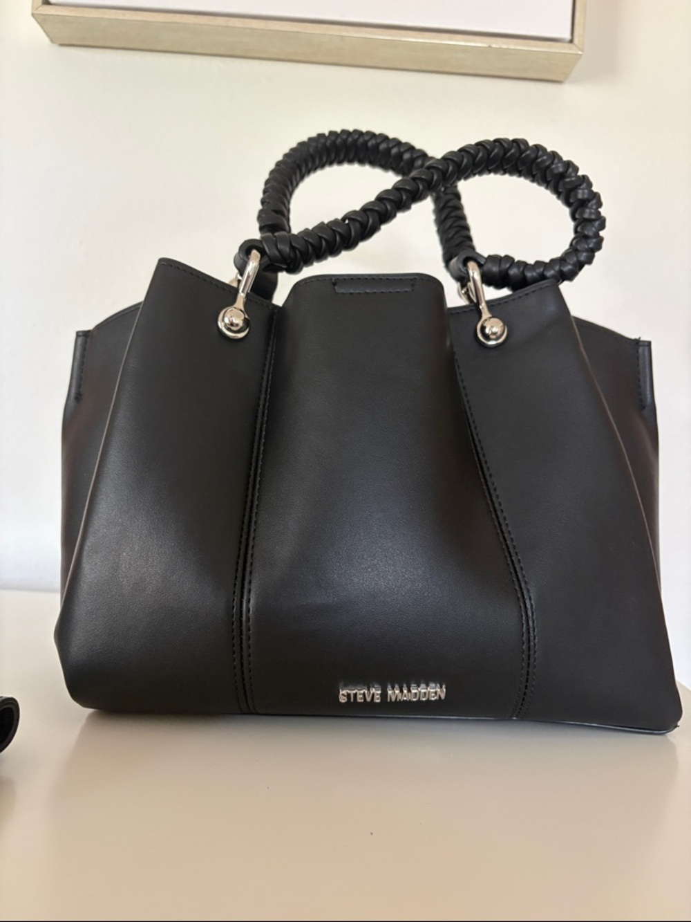 small Steve Madden Buckel Purse With Strap and Small wallet - Picture 2 of 7
